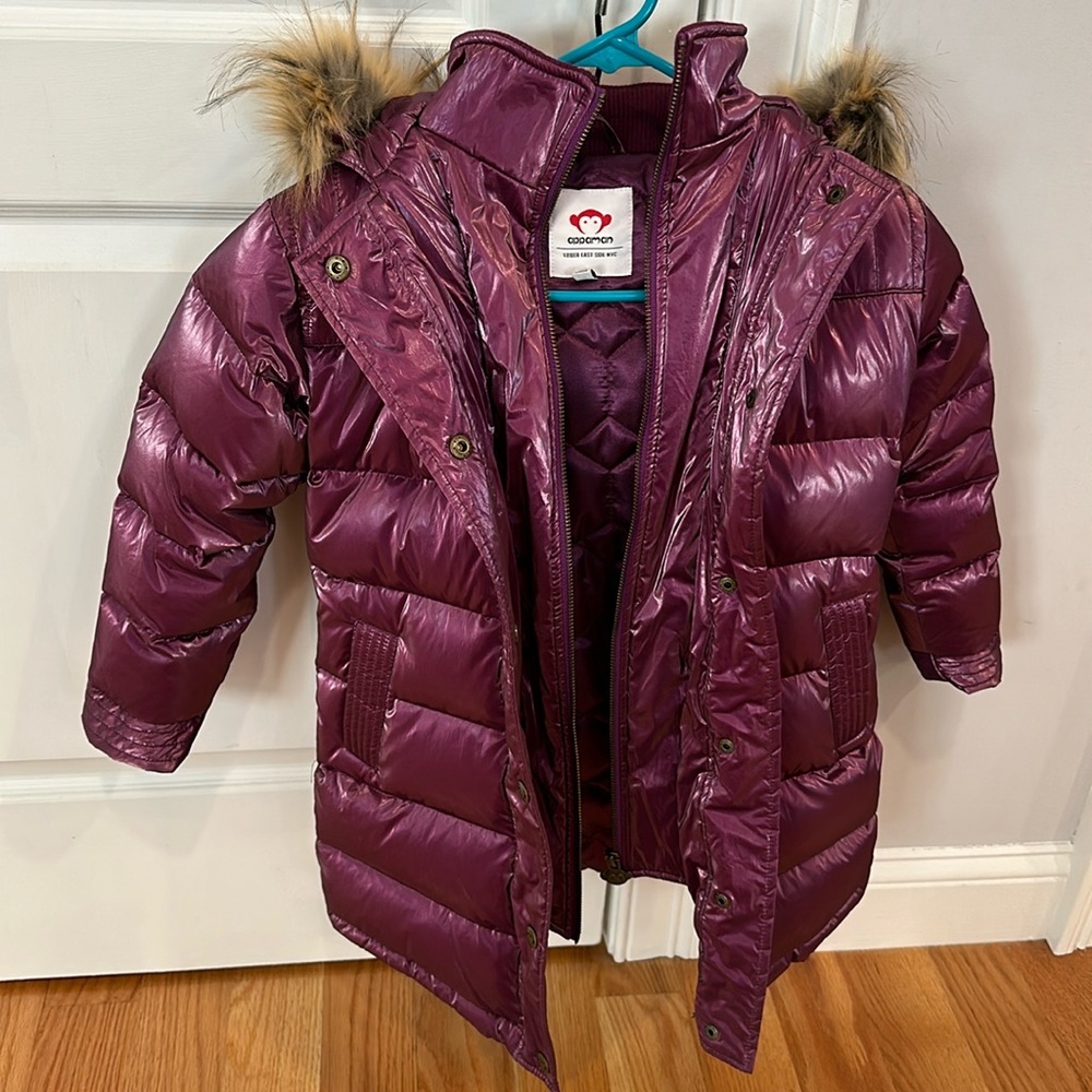 Appaman size 7. Like new. Worn once. Girls winter jacket. Pet/ smoke free home!